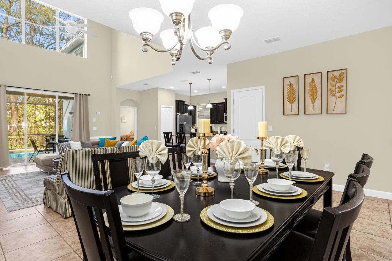 Light Yellow Home Lift Your Mood Near Disney 5Beds Kissimmee Exteriör bild