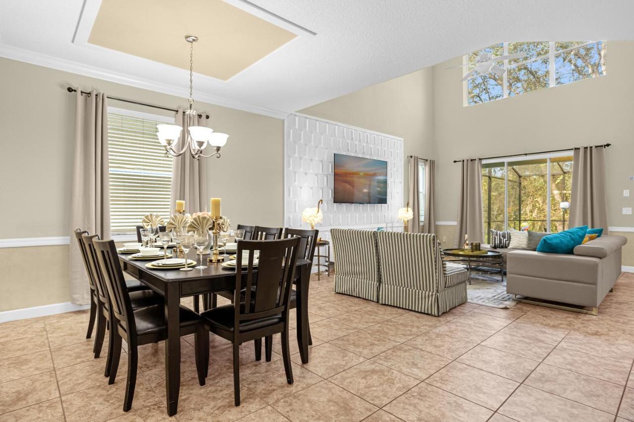 Light Yellow Home Lift Your Mood Near Disney 5Beds Kissimmee Exteriör bild