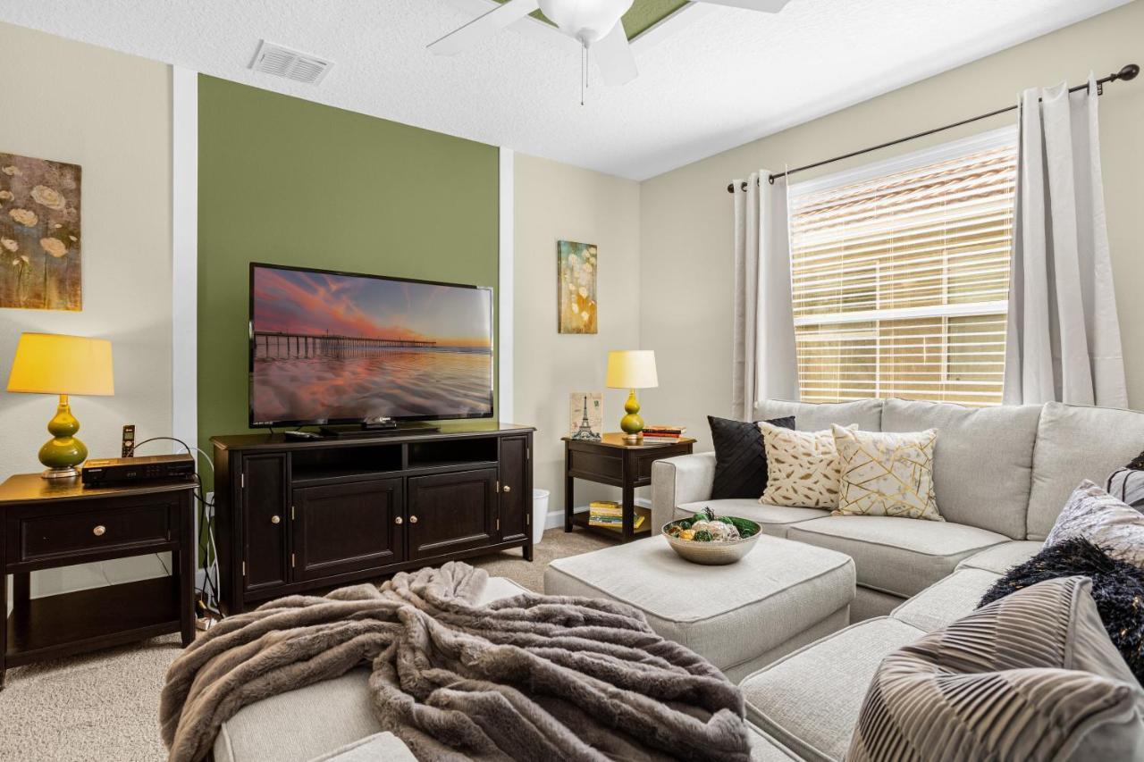 Light Yellow Home Lift Your Mood Near Disney 5Beds Kissimmee Exteriör bild